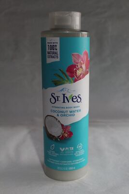 St Ives body wash coconut water and orchid