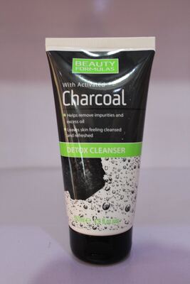 Beauty formulas with activated charcoal