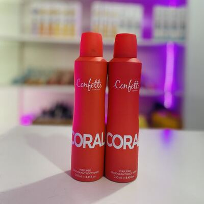 CONFETTI  CORAL 250ML