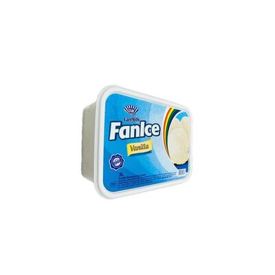 FAN ICE CREAM VANILLA 3L