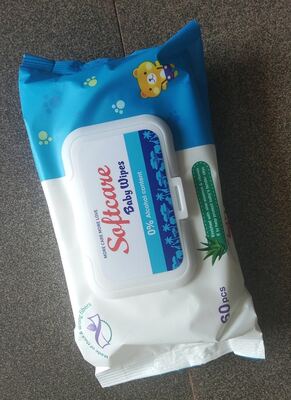 SOFTCARE BABY WIPES 60PCS