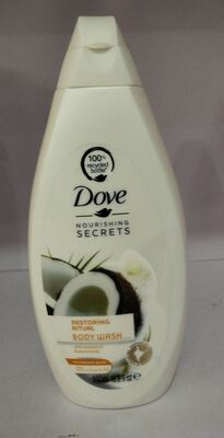 DOVE RESTORING RITUAL Coconut Oil & Almond Milk BODY WASH