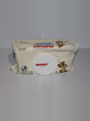 Huggies Baby Wipes - Cream Print