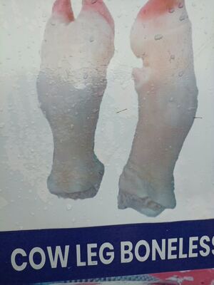 Frozen Boneless Cow Leg