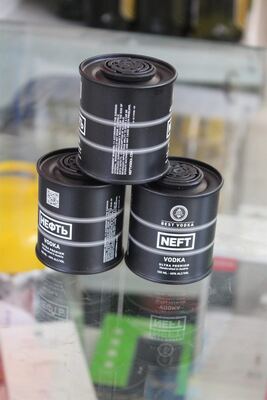 Neft Vodka Ultra Premium (100ml Barrel)