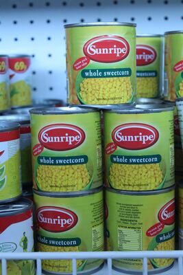 Sunripe Whole Sweetcorn