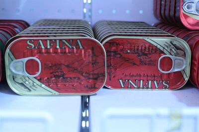 Safina Sardines in Vegetable Oil