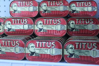 Titus Sardines in Vegetable Oil