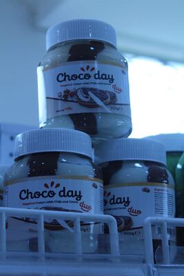 Choco Day Duo Hazelnut Cream with Milk and Cocoa