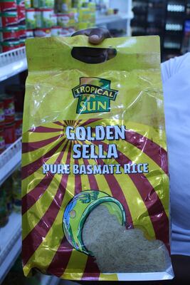 Tropical Sun Golden Sella Pure Basmati Rice (5kg)