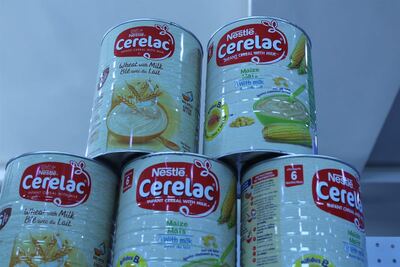 Nestlé Cerelac Infant Cereal with Milk