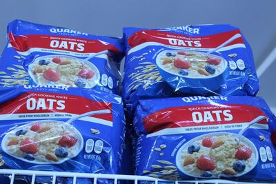 Quaker Quick Cooking White Oats (Pack)