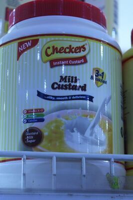Checkers Instant Milk Custard 3-in-1 (Large Tub)