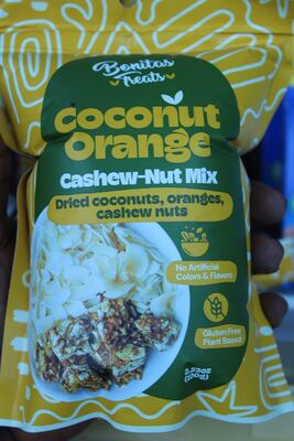 Bonitas Treats Coconut Orange Cashew-Nut Mix