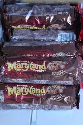 Maryland Cookies Choc Chip & Hazelnut