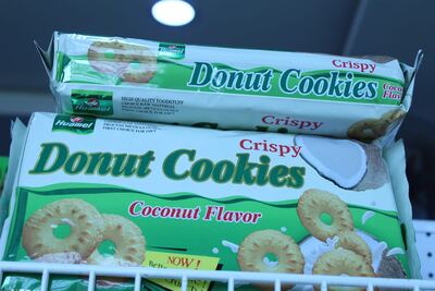 Huamei Crispy Donut Cookies Coconut Flavour