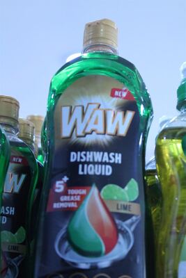 WAW Dishwash Liquid Lime