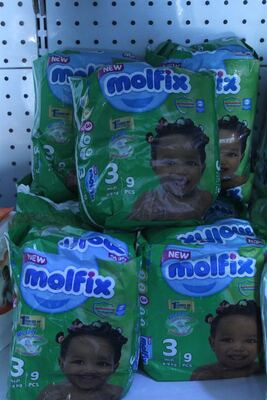 Molfix Baby Diapers Size 3 (9 pcs)