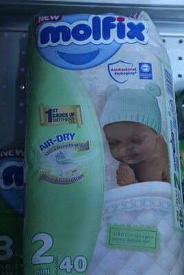 Molfix Baby Diapers Size 2 (40 pcs)