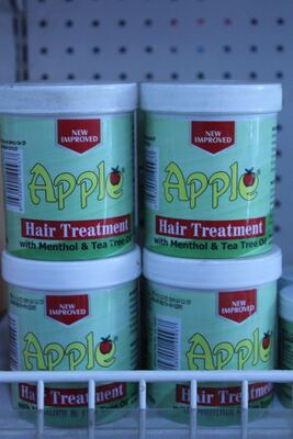 Apple Hair Treatment with Menthol & Tea Tree Oil