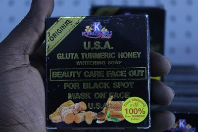K Brothers U.S.A. Gluta Turmeric Honey Soap